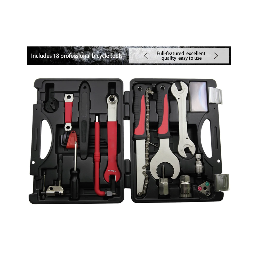 YC 728 Многофункциональный набор велосипедных инструментов BIKEHAND, шестигранный ключ, съемник, инструменты для ремонта велосипеда, набор инструментов для велосипеда, Мультитул - Цвет: YC 728