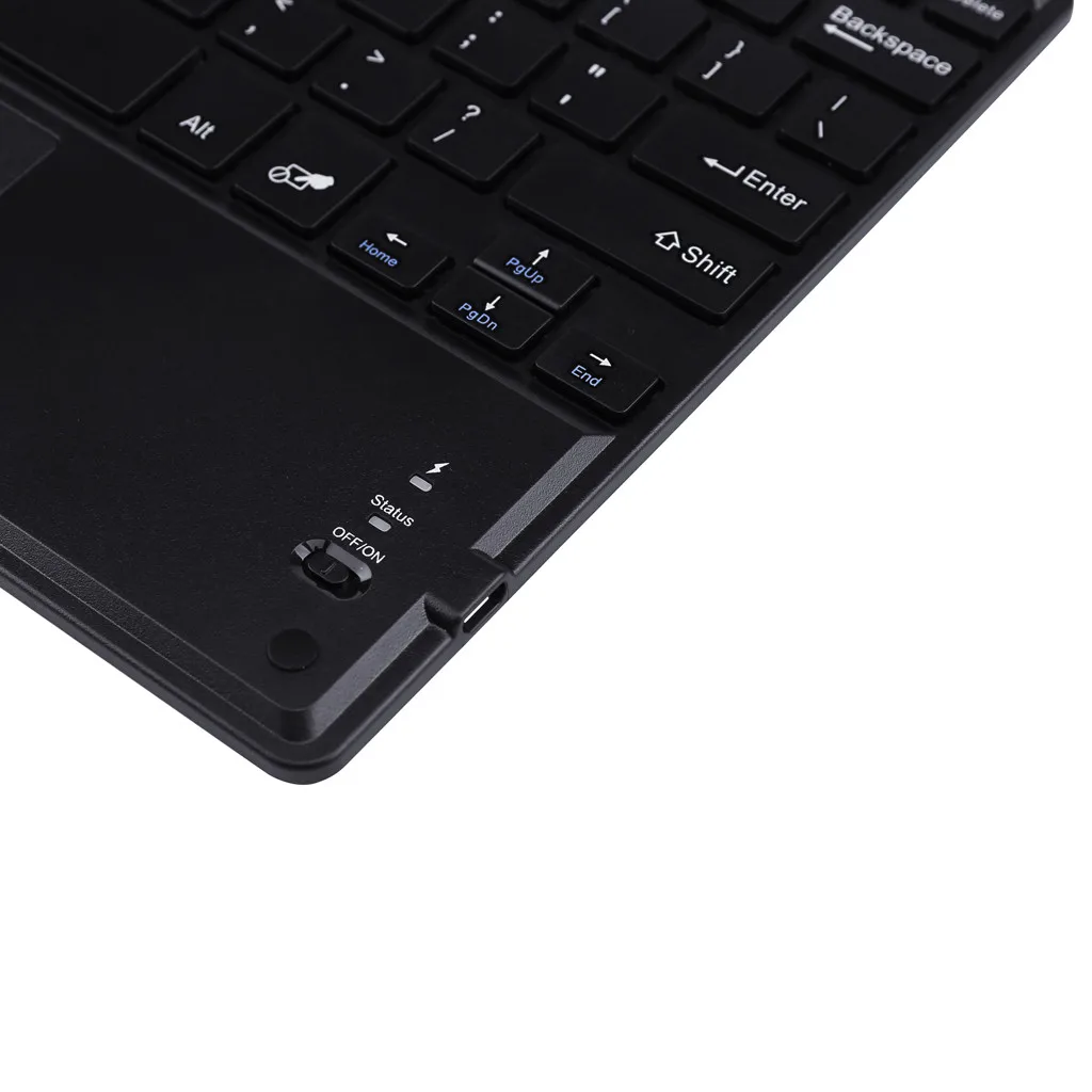 Portable 10Inch Wireless Mini Bluetooth3.0 Keyboard Touchpad Support Android