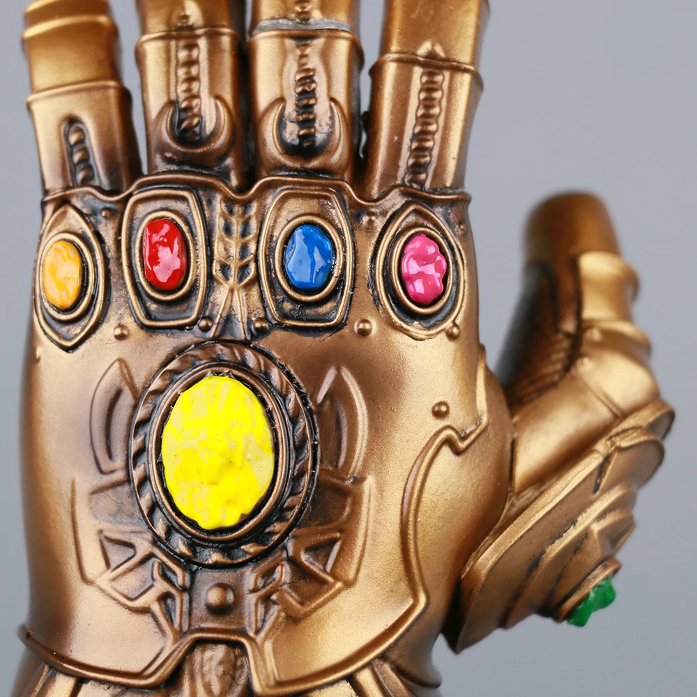 Thanos Infinity Gauntlet Avengers Infinity War Gloves Action Figure Cosplay Superhero Avengers Thanos Glove Halloween Party Prop (7)