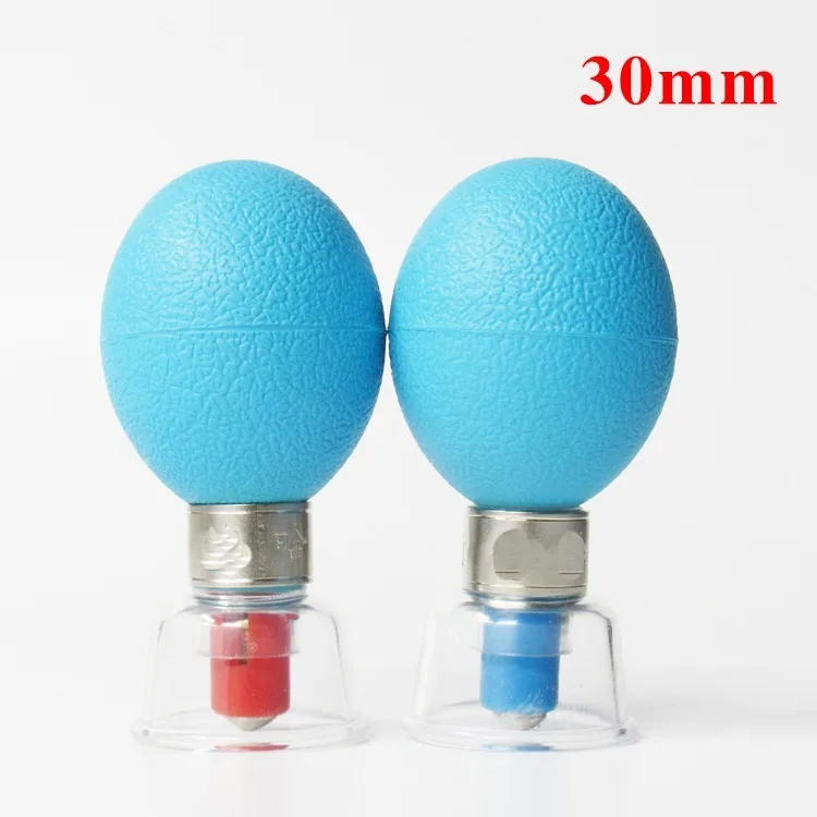 2pcs 30mm Negative Pressure Acupunture Therapy Cupping Magnetic Massage Acupressure Suction Cup Anti Cellulite Lose Weight