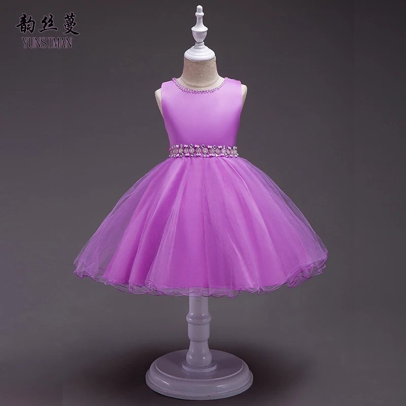 

Summer Dresses for Girls Size 6 12 24 Months 3-9 Years Kids Hand Sewn Beads Dress Girls Princess Dress Baby Dresses Age 8 9 1Q21