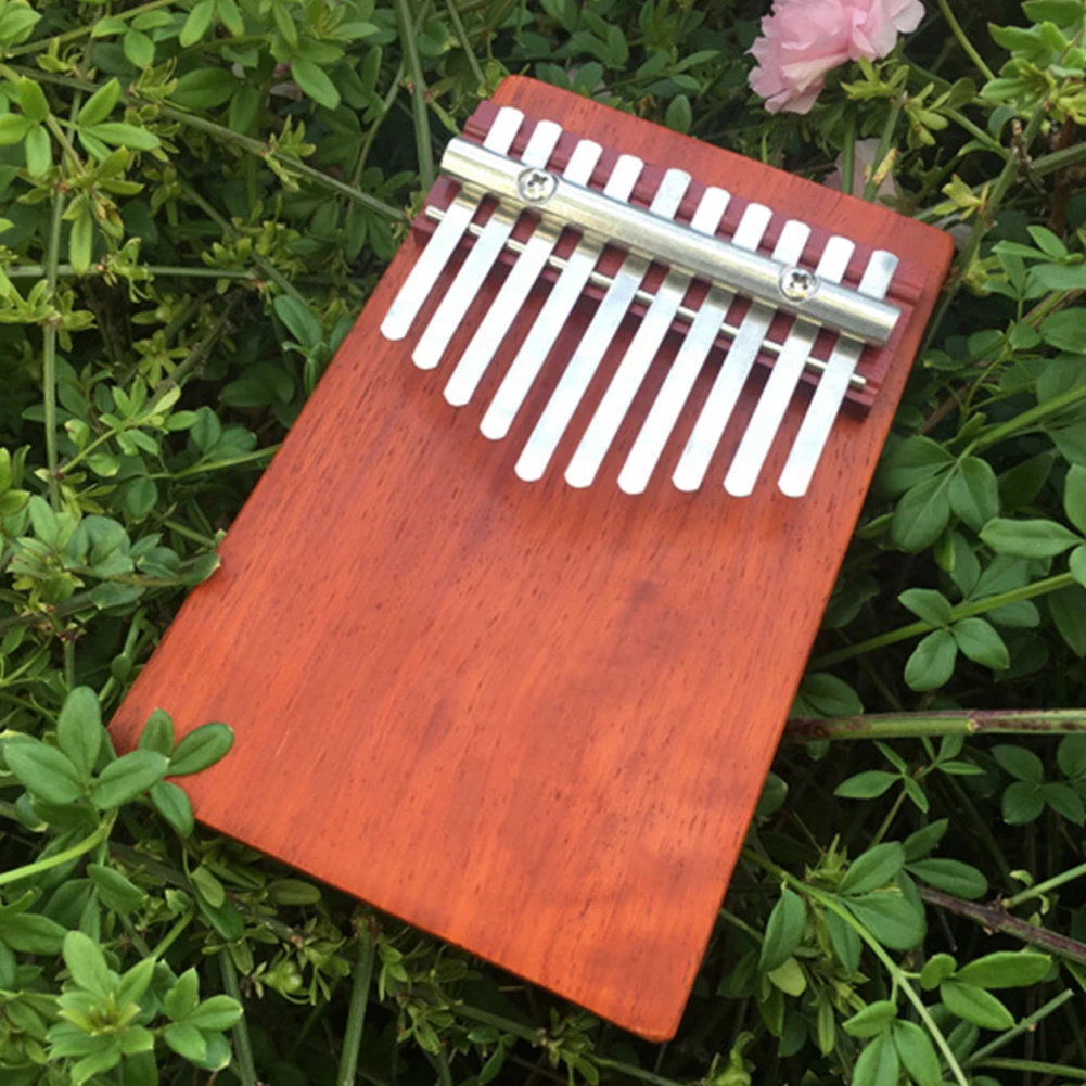 10 клавиш «пианино для больших пальцев» ручной музыкальный инструмент традиционные насосы палец Дерево Мини калимба молиться Африка
