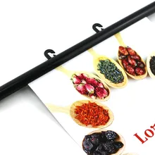 100 см поп пластиковый плакат вешалка Баннер Клип полоса потолочный Флаг Клип стержень плакат оснастки рекламный баннер держатель система поддержки