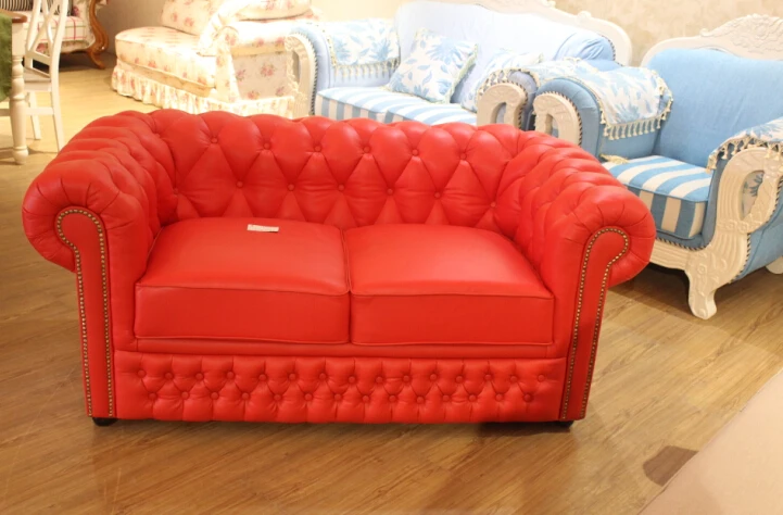 Online kaufen groÃhandel rot chesterfield sofa aus china rot ...