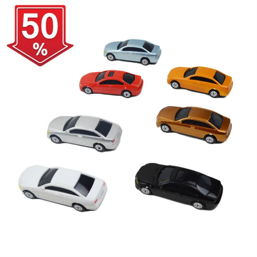 20 шт Окрашенные модели автомобилей строительный Макет мини 1:100 макет машины игрушки
