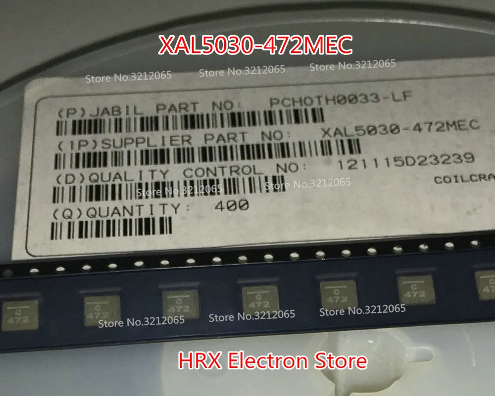 100% New Original XAL5030-472MEC SMD Code: C472 4.7uH 20% 5.9A | Обустройство дома