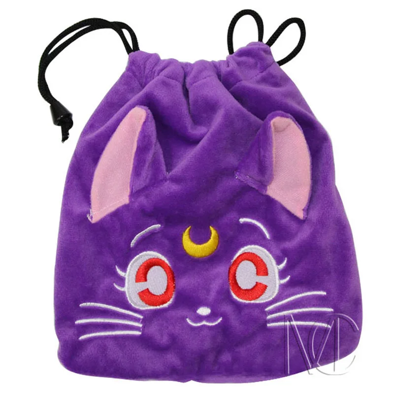 

Anime/Cartoon Sailor Moon Purple Jewelry/Cell Phone Drawstring Pouch/Wedding Party Gift Bag (DRAPH_14)