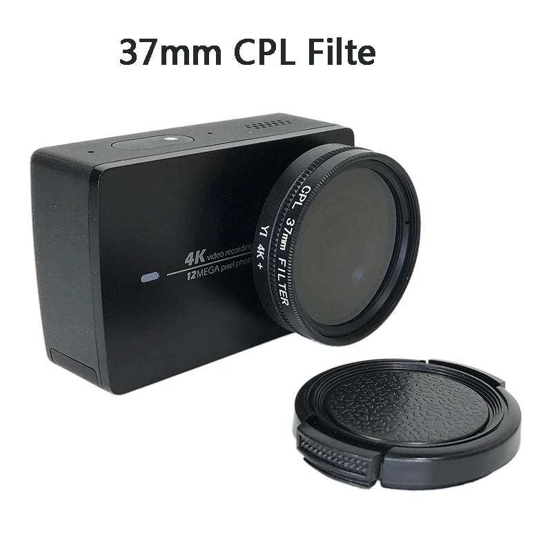 Профессиональный фильтр CPL/UV Защитная крышка объектива мини для Xiaomi Yi 2 4K Plus Lite Xiaoyi