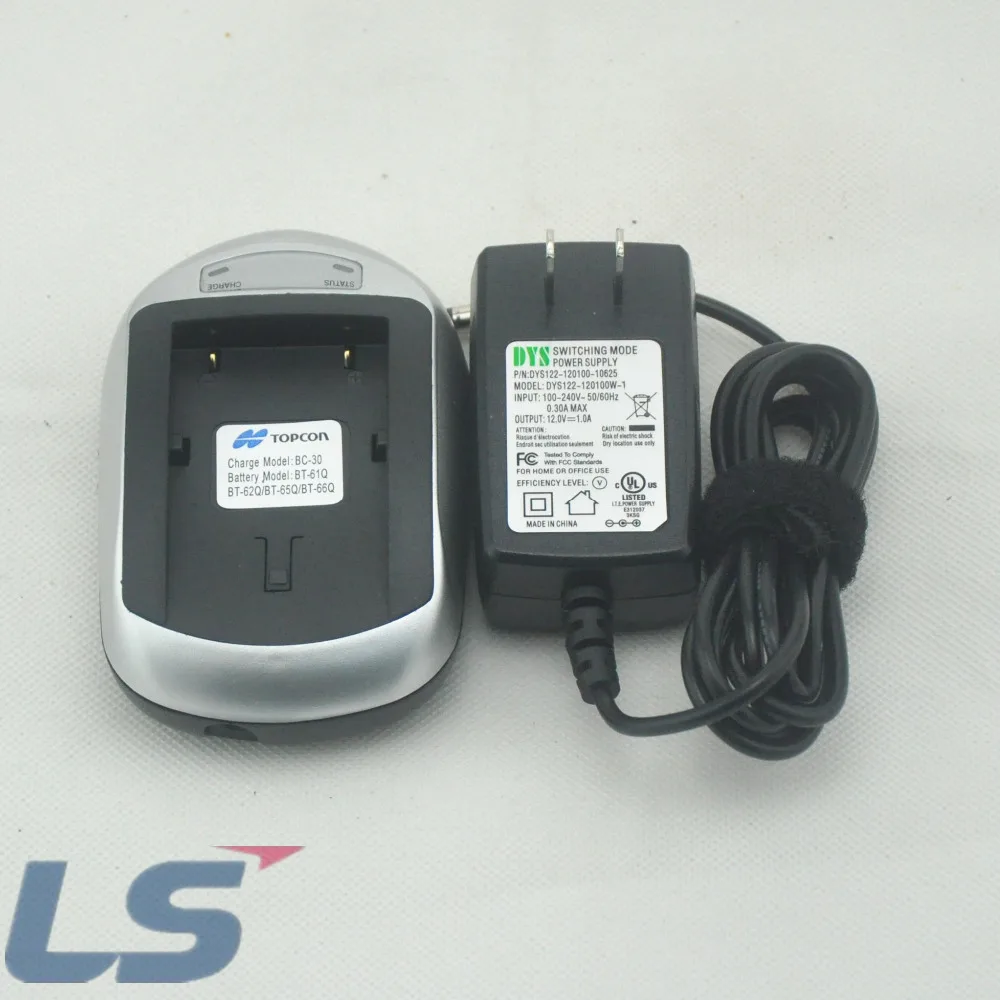 

NEW TOPCON BC-30 CHARGER for TOPCON BT-62Q BT-65Q BT-66Q BATTERIES