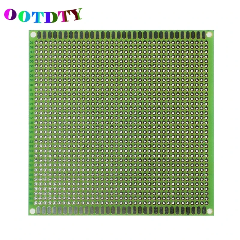 OOTDTY одной стороны Прототип PCB Луженая DIY Универсальный FR4 печатные платы 10x10 см