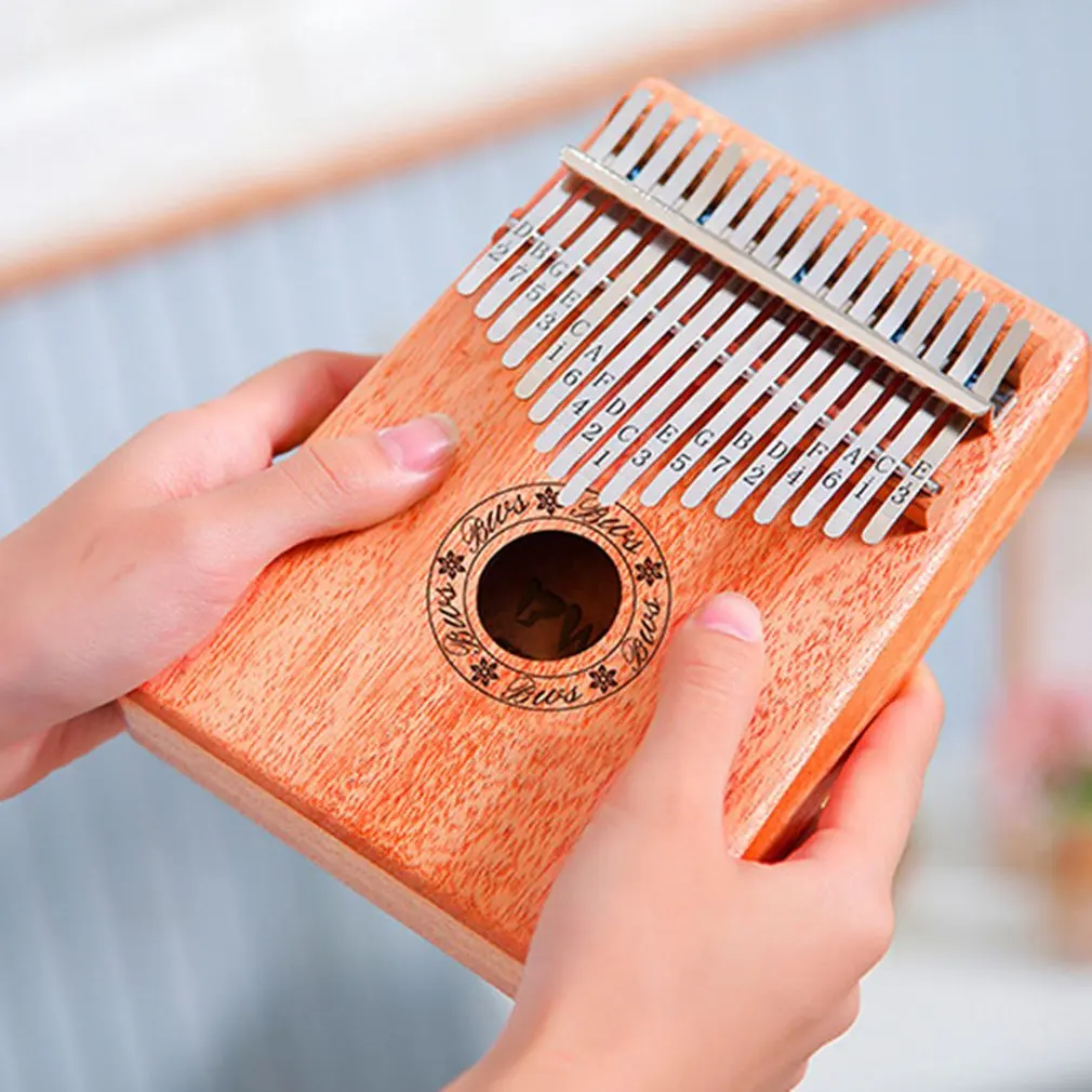 Kalimba 10/17 клавиша пианино креативный палец калимба пальцевое карманный размер для