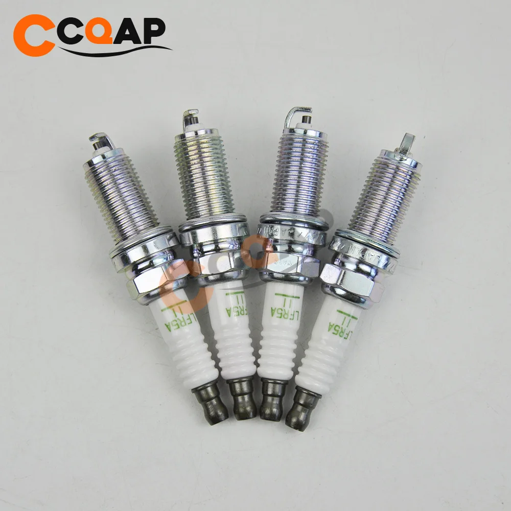 

4x New Spark Plugs 18841-11051 LFR5A11 For Hyundai Kia Sorento 2011-2012 2.4 3.5 1884111051 18841 11051 LFR5A 11