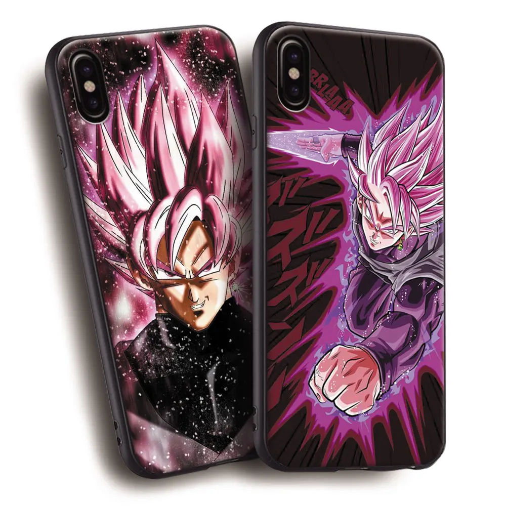 

Goku Black Dragon Ball Super DBS Soft Silicone Phone Case Cover Shell For Apple iPhone 5 5s SE 6 6s 7 8 Plus X 10