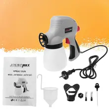 120 Вт 800 мл ЕС вилка Электрический пульверизатор распылитель краски ручной распылитель пистолет для краски ing автомобилей деревянная мебель стены Деревообработка