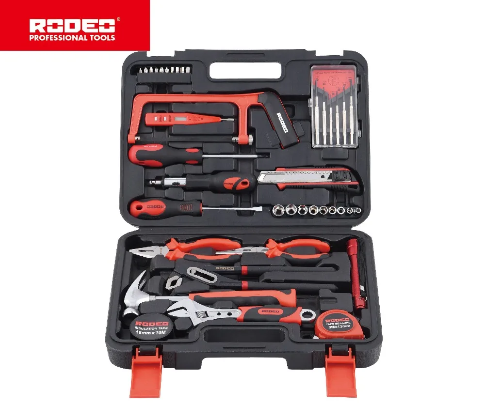 RODEO HTS9040 40pcs Home Tools Household Tool Set Home Repair Tool Set Hand Tools