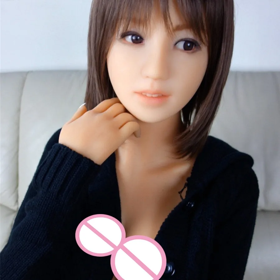 158cm lifelike full silicone realistic vagina pussy japanese girl sex dolls with teeth sex doll 9