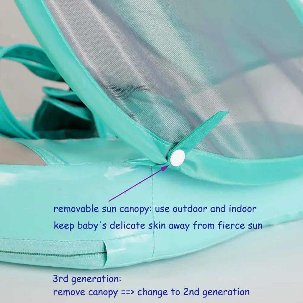 Najtaniej Dziecko stałe Float pierścień niemowlę maluch bezpieczeństwa sportów wodnych pływać pływający basen szkoła szkolenia pływać trener