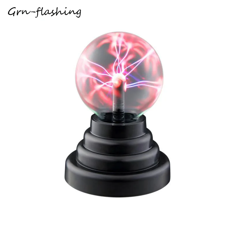 

Novelty Plasma Ball Light Touch Sensor Lighting Power By USB Or Battery For Home Party Table Decoration Lamp Children Kids Gift