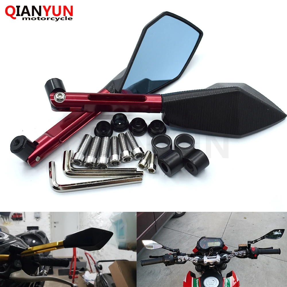

Universal CNC motorcycle mirror motorcycle side mirror 8mm 10mm For HONDA PCX 125/150 PCX125 PCX150 CBR900RR CBR919RR CBR893RR