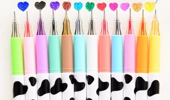 

mix new animal style color gel pen cute cartoon stationery prize gift kawaii korea student pen full needle color ink 0.38mm 48pc