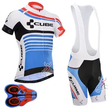 Cycling Jersey CUBE Pro Team Short sleeve Set Shirts Clothes Wear maillot Ropa Ciclismo Sportwear Bike Clothes cyclisme I6