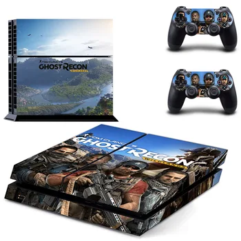 

Tom Clancy's Ghost Recon Wildland PS4 Skin Sticker Decal For Sony PlayStation 4 Console and 2 Controllers PS4 Skin Sticker Vinyl