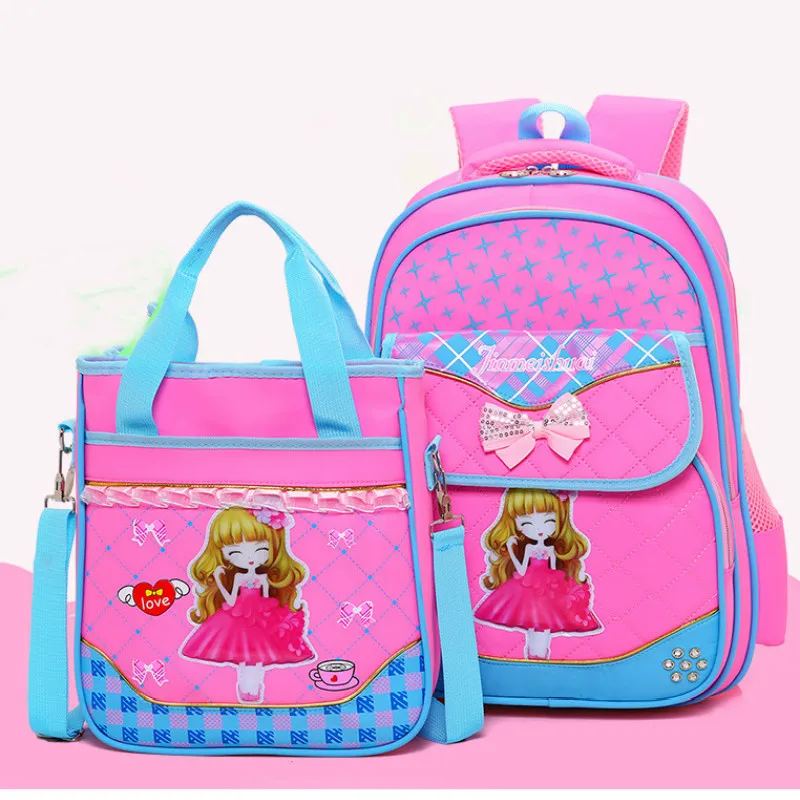 

Waterproof Children School Bags set For Girls School Backpack Kids Orthopedic Backpacks Mochila SchoolBag kids Satchel Schoolbag