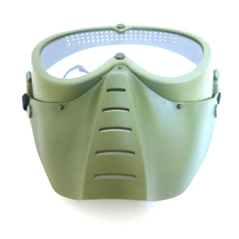 Тактическая Маска в форме пчелы Littie с чистой тканью, защитная зеркальная маска для лица для Nerf игрушечного пистолета, игры Rival, игры на открытом воздухе CS