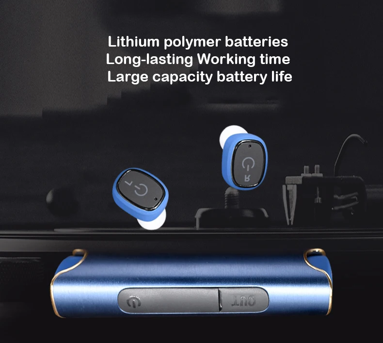 TWS-S2 беспроводные Bluetooth наушники бизнес наушники беспроводные 3D стерео гарнитуры внешний аккумулятор bluetooth