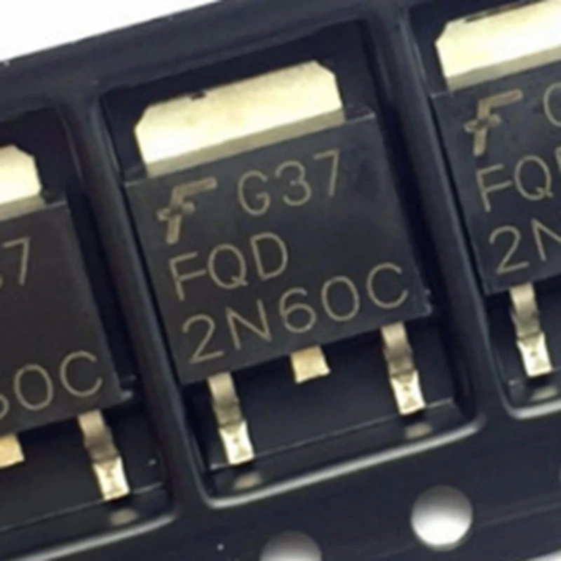10 шт. детали для поверхностного монтажа FQD2N60C FQD2N60 2N60C 2N60 TO252 транзистор 600 в