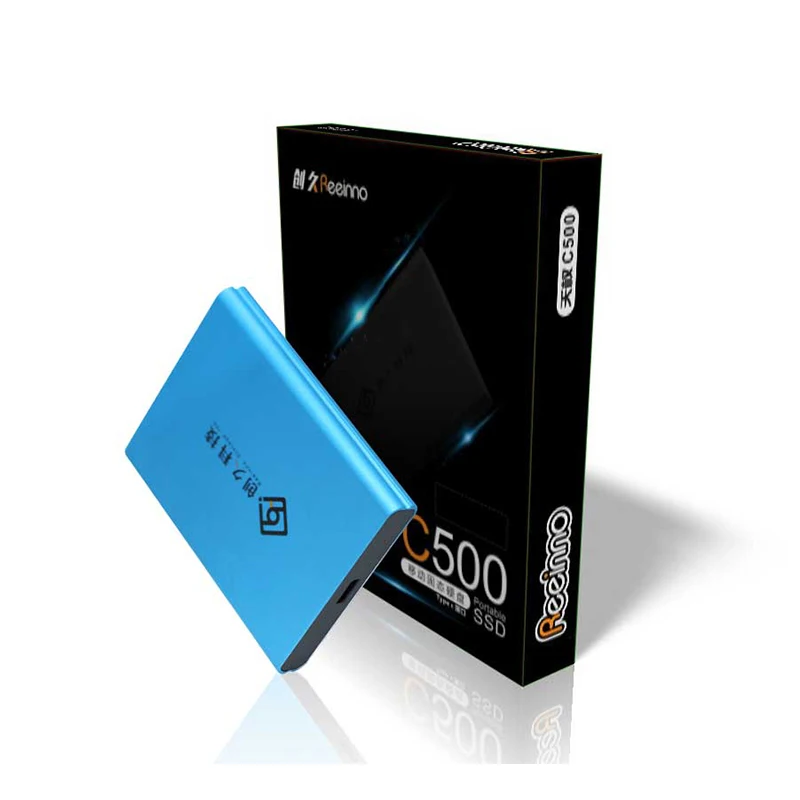 Eeinno 256 ГБ SSD SATA3 1,8 дюймов внешний жесткий диск Портативный Тип C чтение/запись до 450 МБ/с./с внутренний мобильный твердотельный накопитель