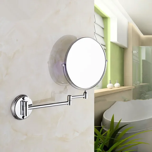 Stainless steel wall mirror folding wall mirror double faced