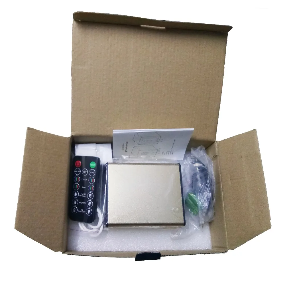 packing of ktv rgb lighting stage party club light