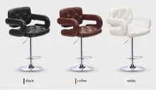 North American Fashion Cafe Chair Yoga instructor room stool black white red color free shipping