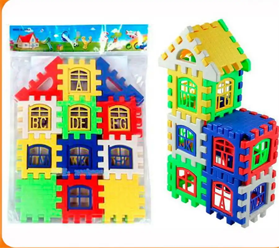 

24 Pcs/Set Baby Kids DIY Blocks Educational Learning Construction Developmental Toy Set High Quality Brain Game ToyS gift