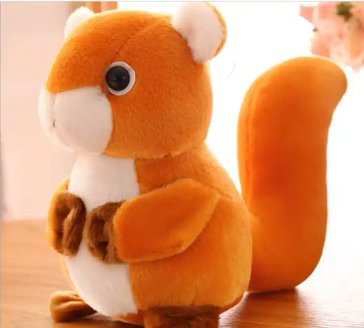 small stuffed squirrel