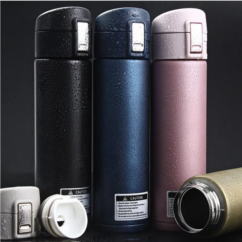 New 500Ml Thermoses Cup Stainless Steel Bottle Vacuum Flasks Thermo