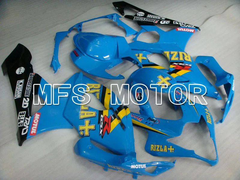 

For Suzuki GSXR 1000 K5 2005 2006 Injection ABS Fairing Kits GSXR1000 K5 05 06 - Rizla+ - Blue/Black