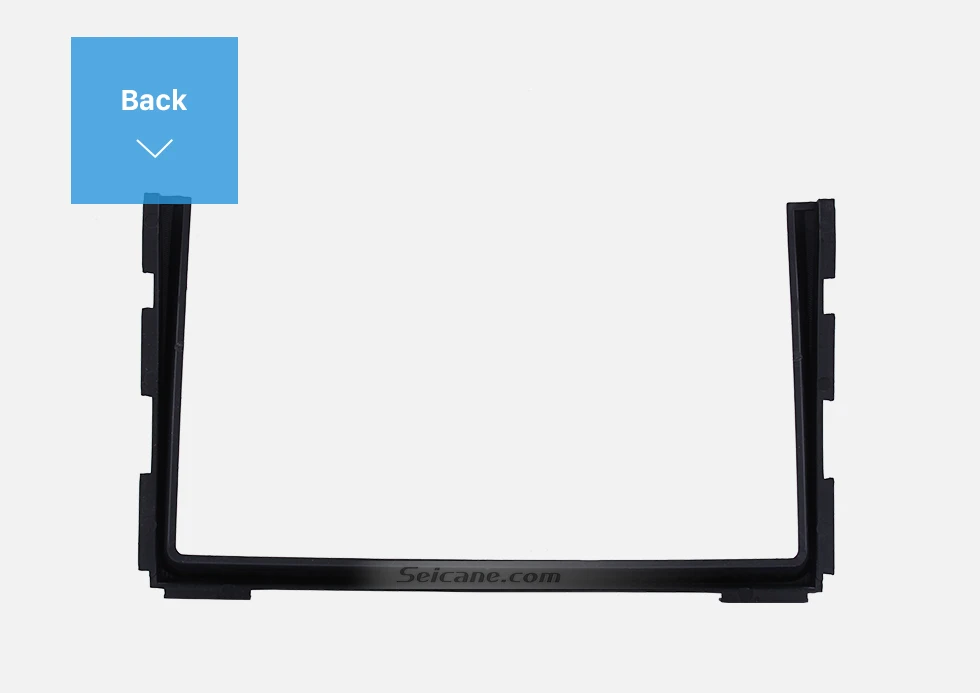 Seicane Двойной Дин Радио фасции DVD Gps декоративная рамка для 2010-2012 KIA CEED Dash Mount Surround Панель отделка комплект фитинг