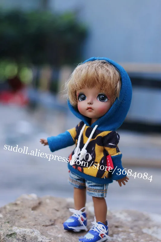 

SuDoll 1/8 BJD Doll BJD/SD Fashion Cute Tiny Doll Model DIY Free Eyes Resin Figures Toys