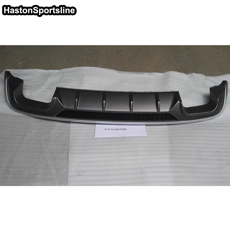 A3 S3 SLine PP parachoques trasero labio difusor para Audi A3 S3 sedán Hatchback 2017 de 2018 a 2019