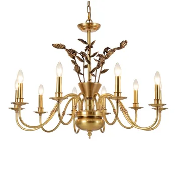 

Baroque Brass Chandelier