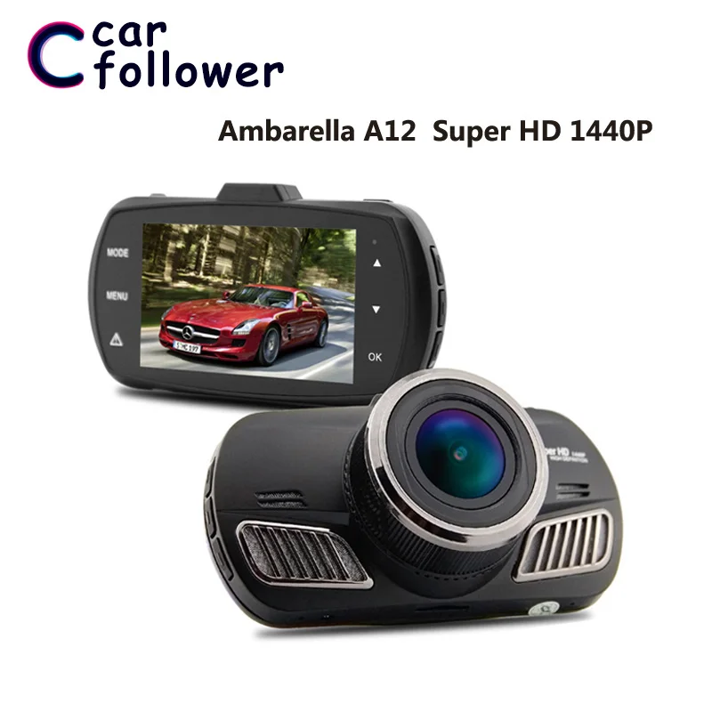 2 7 дюйма разрешение 1440 P Ambarella A12 2560*1440 5 0 МП COMS Видеорегистраторы для автомобилей