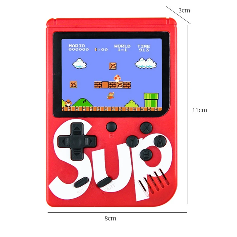 Ретро портативные мини карманные ручные игровые игрушки 400 классические игры