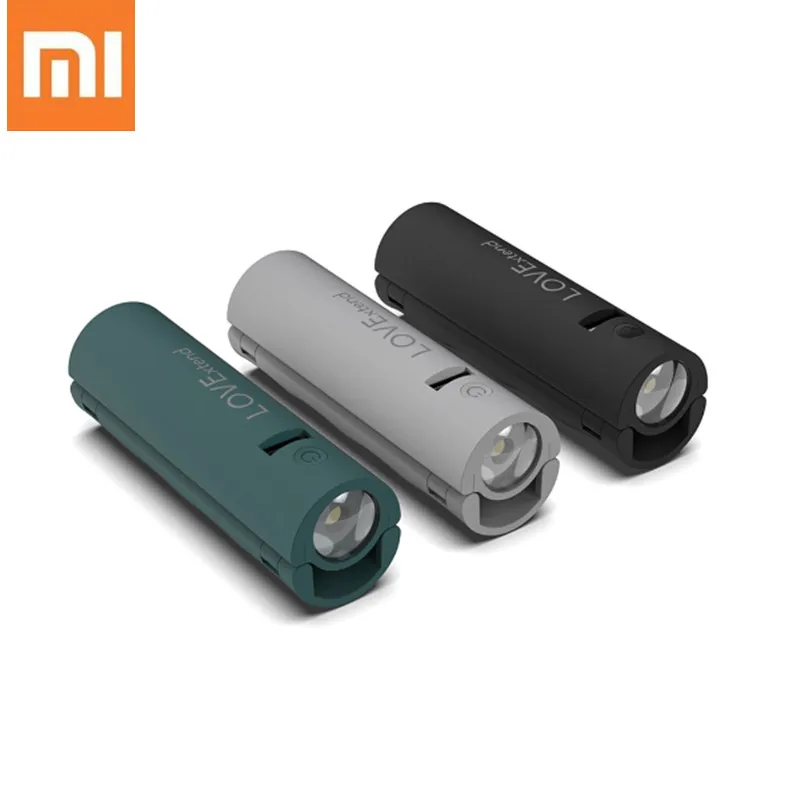 

Xiaomi 3 In 1 3000mAh Power Bank USB Charging Flashlight Ourdoor Camping Hunting Mini LED Night Torch Light Emergency Lamp