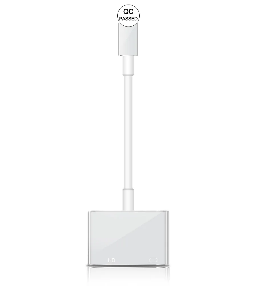 2 шт. L8M приемник mirascreen Кабель адаптер HDMI дисплей Dongle 1080 P Full high definition Mini USB для IOS