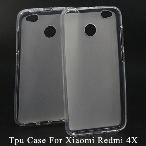 Silicone Cover For Xiaomi Redmi 4X Case Transparent Soft Tpu Cases Redmi4X 5.0 Inch Protective Phone Bags | Мобильные телефоны и