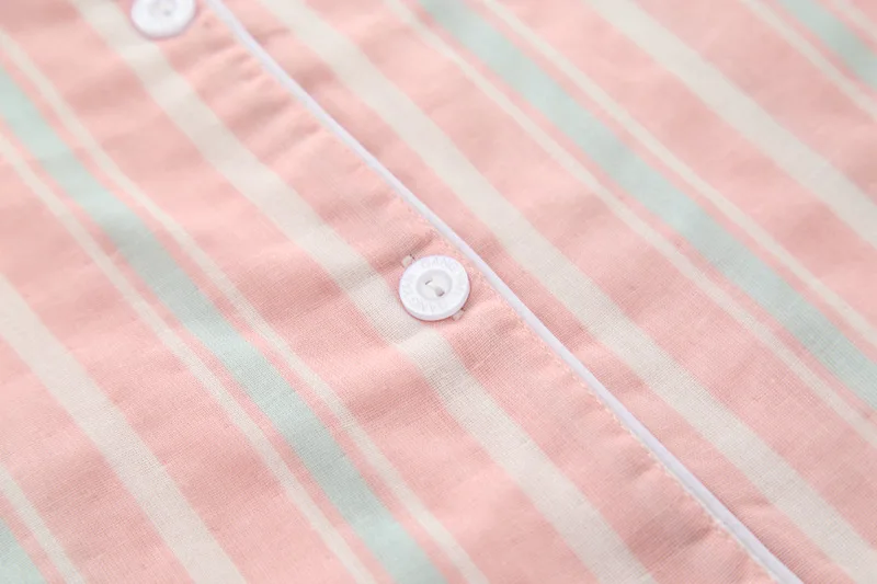 thin stripes pyjamas sets long sleeve (7)