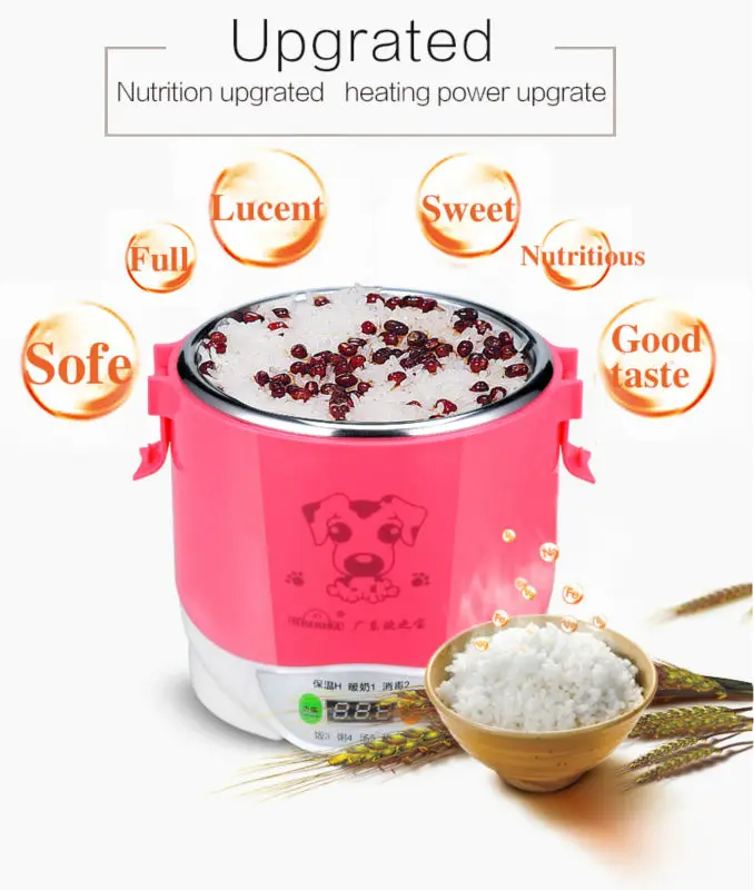 hot sale 1L electric stainless steel mini rice cooker special for baby