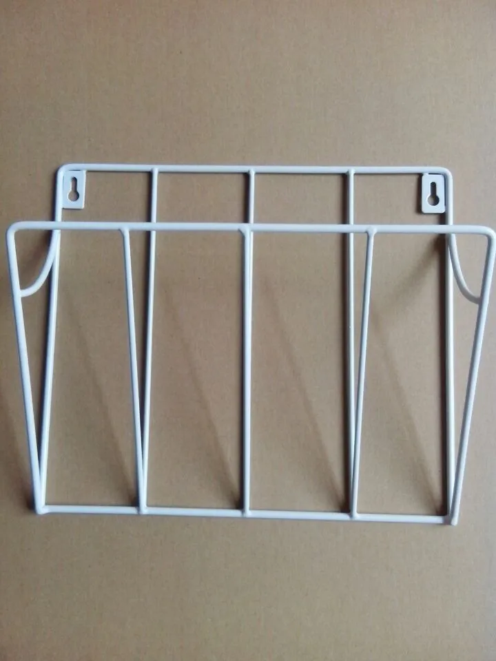 الأوروبية الأسلاك المعدنية مجلة رف الحمام منظم رف الحائط رف صحف منظم الملفات رف 28x9x25 سنتيمتر